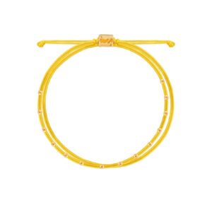 دستبند بند و طلا 18 عیار مردانه پرسته مدل wbb1103