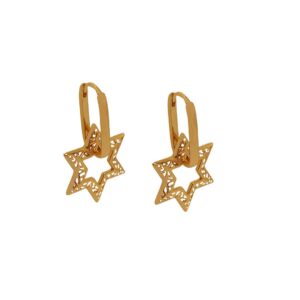 گوشواره زنانه مدل ستاره