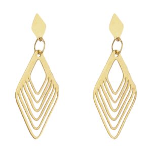 آویز گردنبند طلا 18 عیار زنانه ماهک